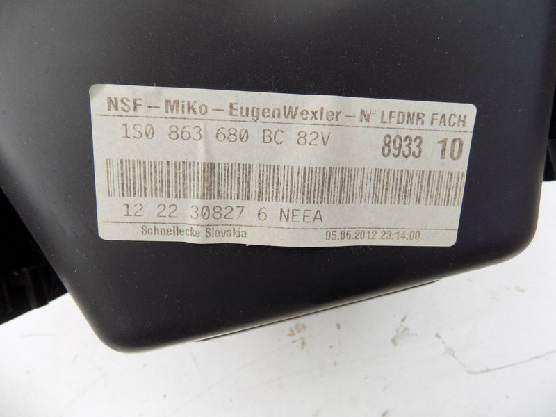 SEAT MII CITIGO VW UP 2011-2017 BLACK PANEL DASH CENTRE CONSOLE HOLDER CUP