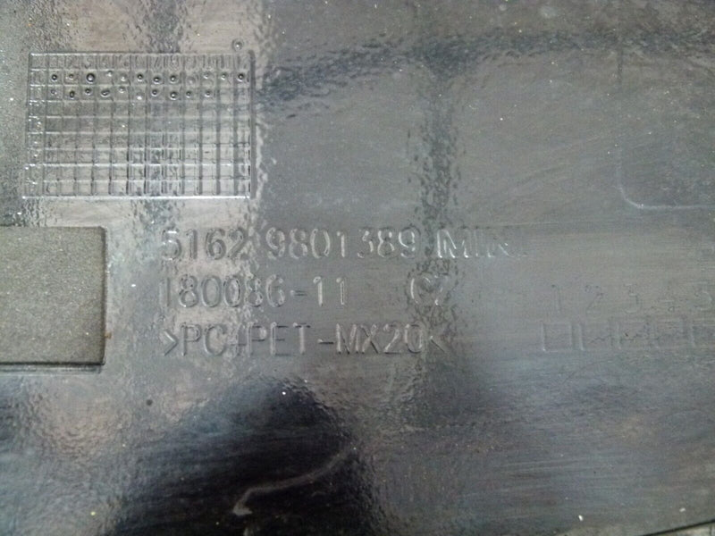 MINI COUNTRYMAN R60 2010-2014 REAR TAILGATE SPOILER TRIM GENUINE 9801389