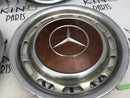 MERCEDES W107 W116 W114 W115 W123- 4x CHROME WHEEL TRIMS CAP COVER GENUINE 14"