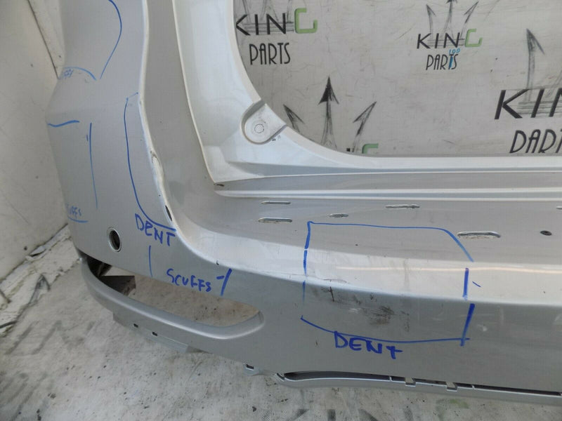 FORD S-MAX GALAXY 2015-2017 SILVER REAR BUMPER GENUINE PDC EM2B17H773AW