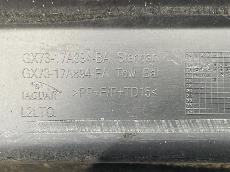 JAGUAR XE 2015-2018 REAR BUMPER PDC GENUINE GX7317D781AAW