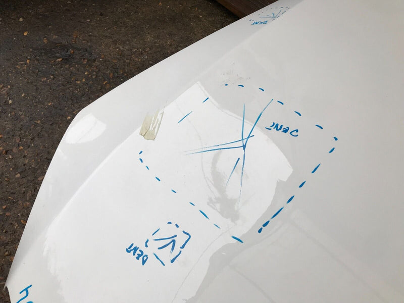 MERCEDES C-CLASS W205 2015-2021 GENUINE BONNET HOOD PANEL in WHITE