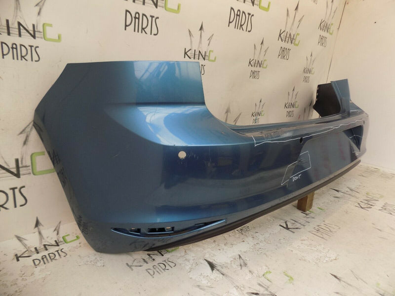VW GOLF VII MK7 2013-2016 REAR BUMPER WITH DIFFUSER IN BLUE 5G6807421
