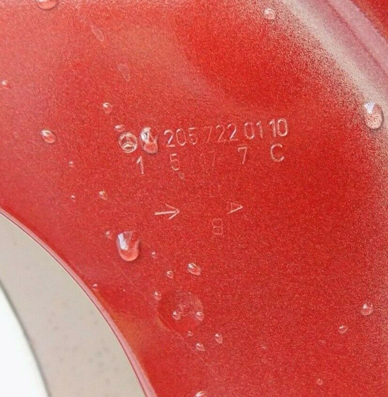 MERCEDES C CLASS S205 2015+ ESTATE FRONT DOOR LEFT RED DAMAGE A2057220110