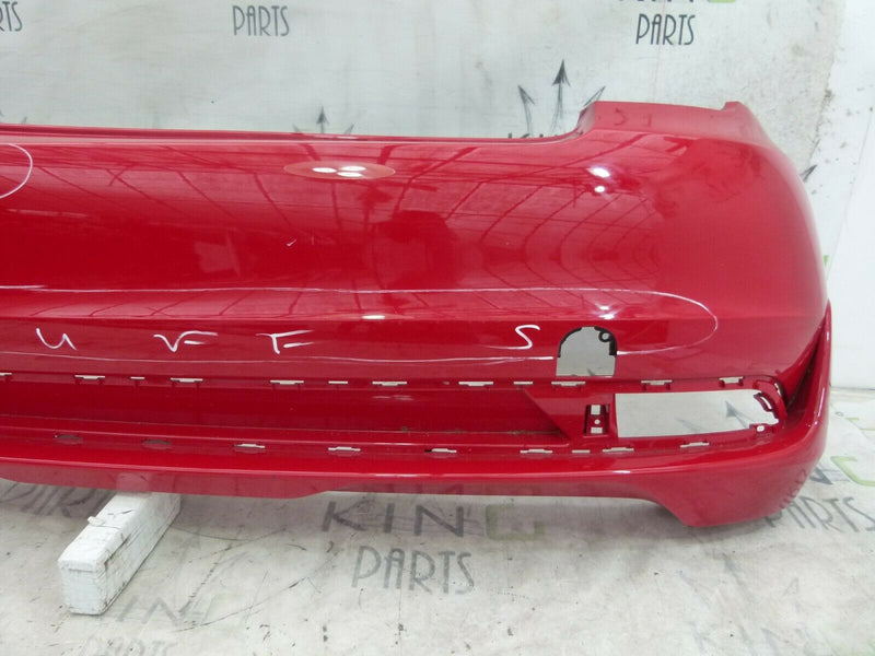 FIAT 500 SPORT 2016-ON FACELIFT REAR BUMPER GENUINE RED 735619800