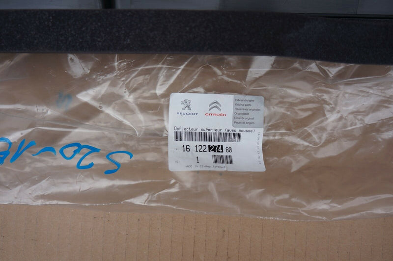 Peugeot 108 2001 Front Bumper Upper Deflector 1612227480 (P06 / S20-15)