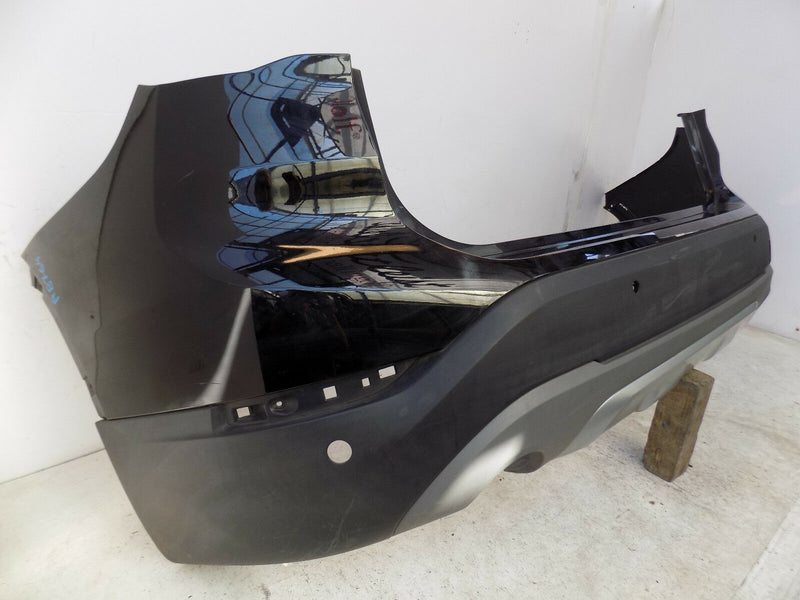 BMW X1 F48 2016 2017 BLACK REAR BUMPER GENUINE PDC HOLES 51127332324