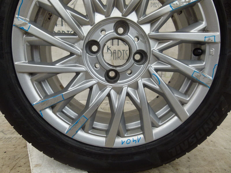 FIAT 500 ALLOY WHEEL RIM 15" & TYRE 185/55/15 6J ET35 GENUINE 52009577