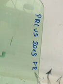 TOYOTA PRIUS XW30 2009-2015  FRONT RIGHT (DRIVER)  SIDE DOOR GLASS WINDOW