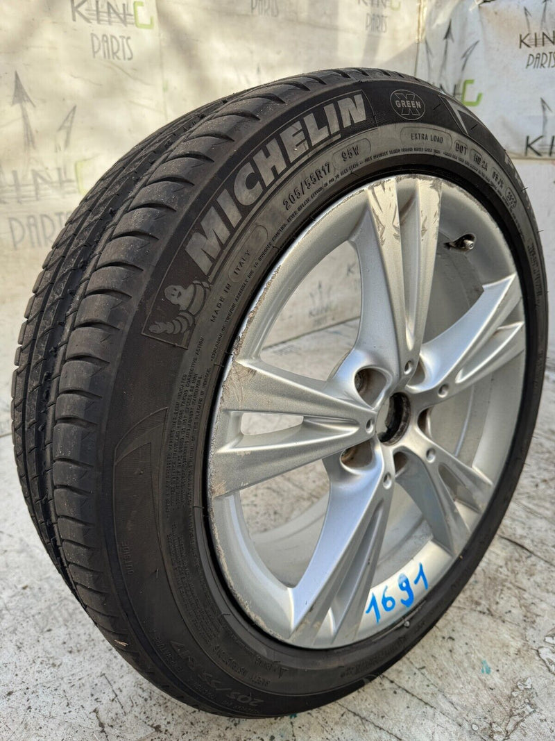 BMW 2 F45 F46 GENUINE ALLOY WHEEL RIM 17' 7Jx17H2 IS54 & TYRE 205x55 R18