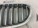 BMW F10 F11 FRONT BUMPER UPPER GRILL RADIATOR KIDNEY LEFT SIDE - 10 RIBS 7412323