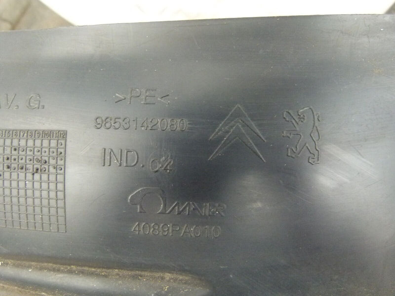 CITROEN C4 GRAND PICASSO 2010-13 FRONT LEFT WHEEL MUD GUARD 9653142080