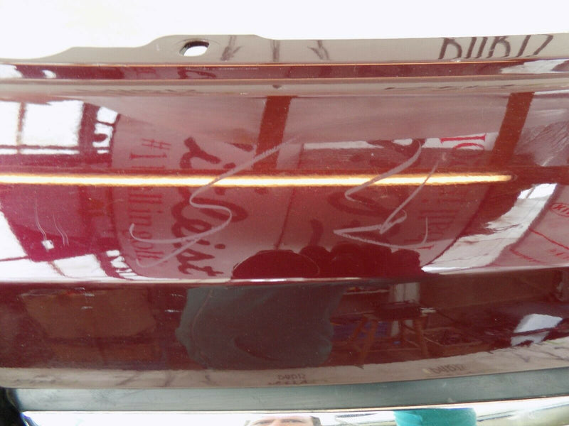 FIAT 500 2015-ON LOUNGE  FACELIFT FRONT BUMPER MAROON + BADGE 735619491
