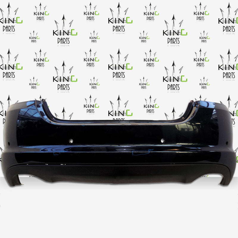 JAGUAR XF 2008 2009 2010 2011 2012 D.BLUE REAR BUMPER GENUINE PDC HOLES