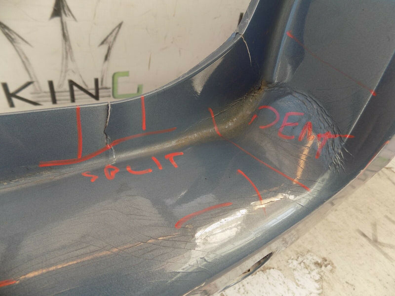 VAUXHALLL ZAFIRA II MK2 B 2006-2014 SILVER REAR BUMPER GENUINE 13125014