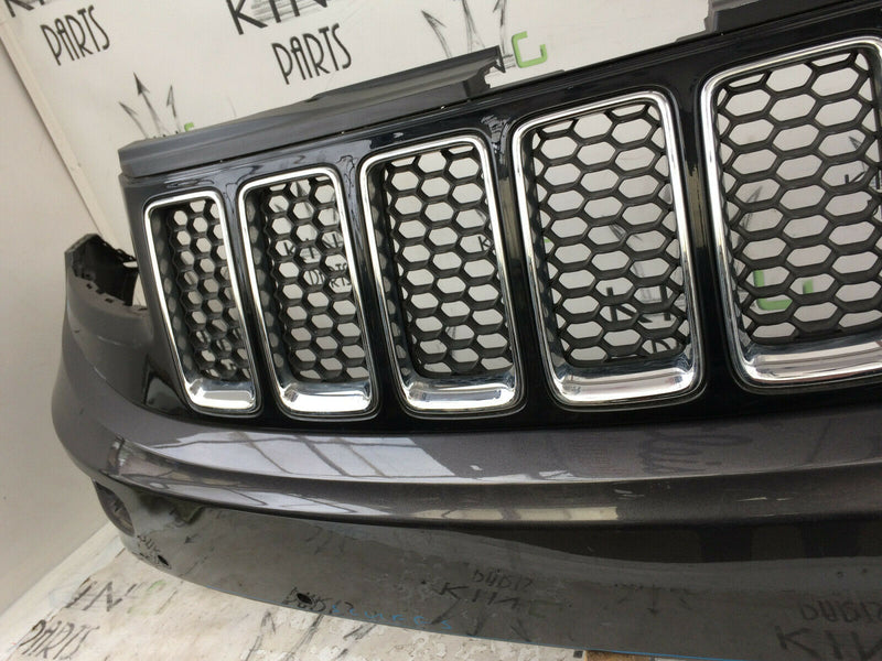 JEEP GRAND CHEROKEE WK2 LCI 14-15 FRONT BUMPER GENUINE 6x PDC & GRILLE