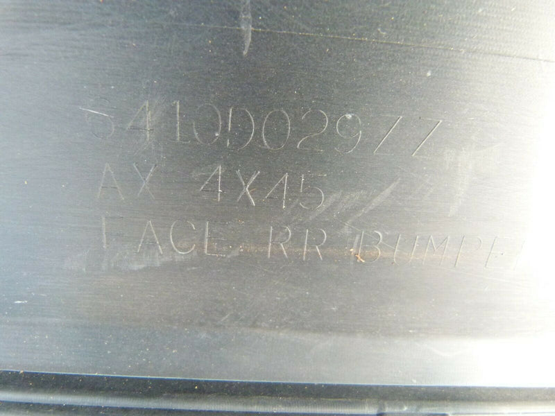 MITSUBISHI ECLIPSE CROSS 2018-ON GREY REAR BUMPER GENUINE 6410D029ZZ