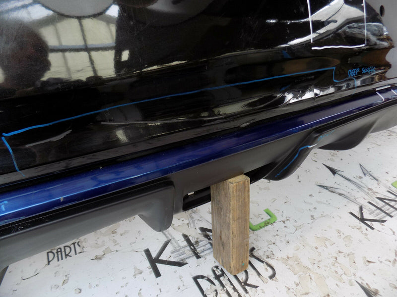 NISSAN LEAF (ZE1) 2018 BLACK REAR BUMPER GENUINE PDC 85022-5SH0H