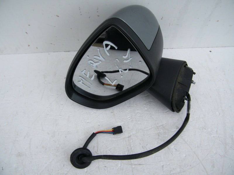VAUXHALL MERIVA B 2012-2017 DOOR WING MIRROR LEFT PASSENGER SIDE N/S GREY