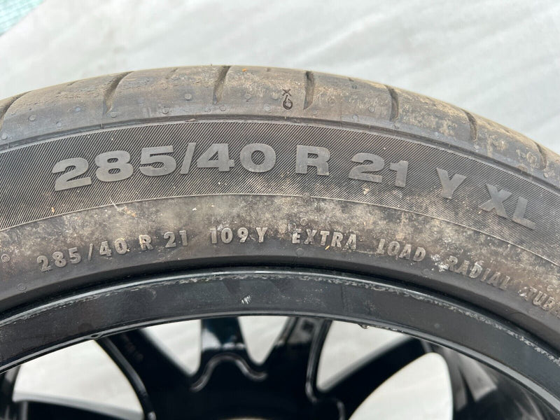 AUDI Q7 SQ7 21" ALLOY WHEEL RIM & TYRE 285/40/21 9.5J ET31 4M0601025CC