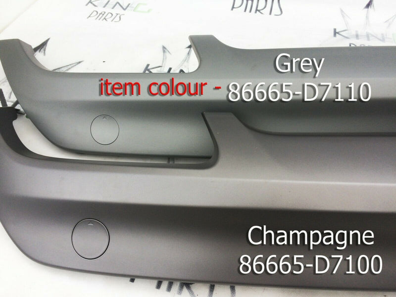 HYUNDAI TUCSON TL Premium SE 2015-18 REAR BUMPER DIFFUSER VALANCE 86665-D7110