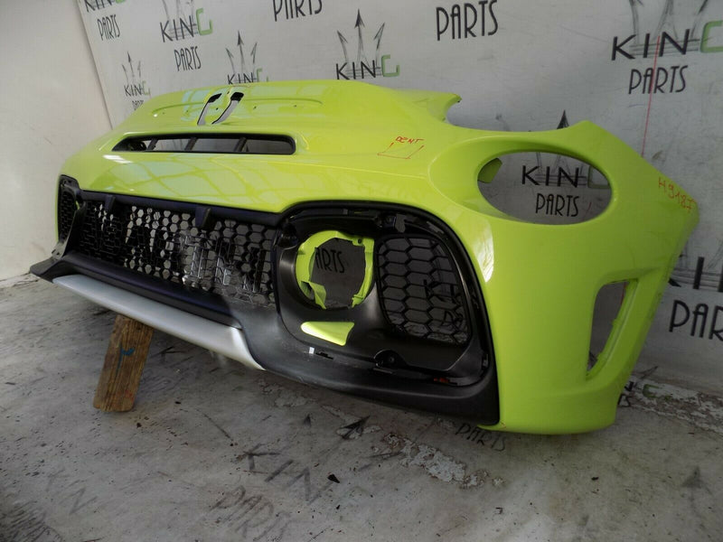 FIAT 500 ABARTH 595 2016-UP FCL FRONT BUMPER GREEN+GRILL OEM 735633044