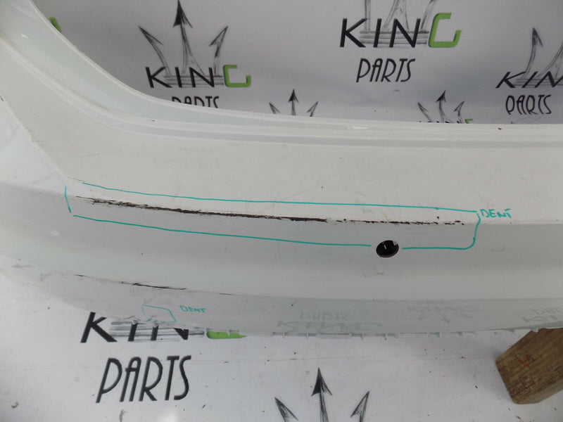 VW TOURAN II MK2 5T 2015-2018 WHITE REAR BUMPER GENUINE 6x PDC 5TA807421