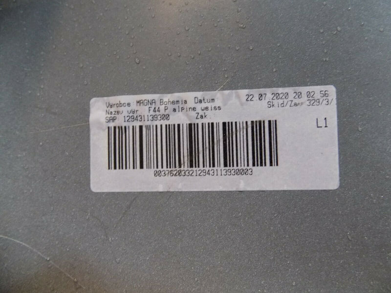 BMW 2 SERIES 218i GRAN COUPE F44 SPORT 2020-ON FRONT BUMPER 51117474575