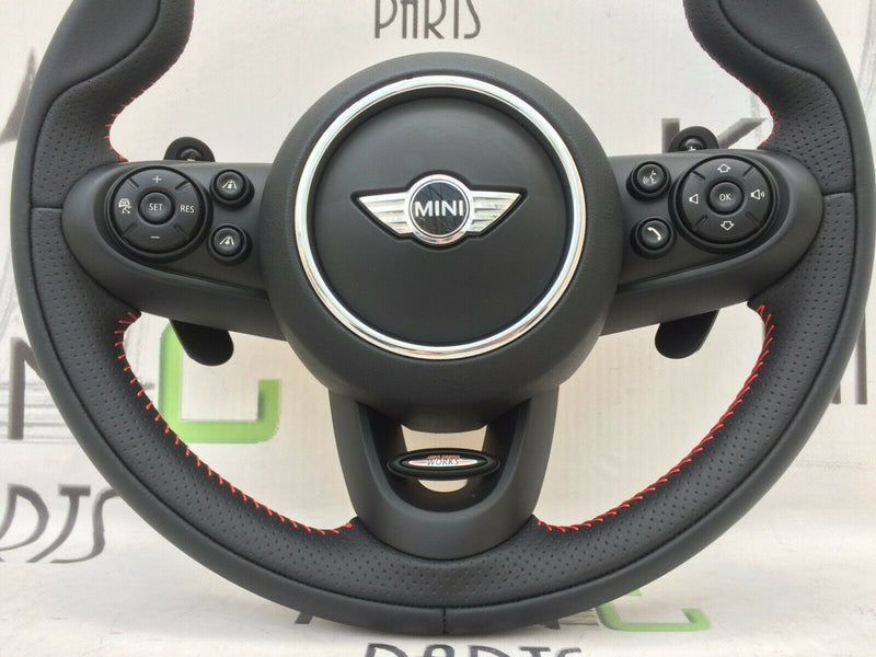 MINI COOPER COUNTRYMAN F60 SPORT S JCW GENUINE DRIVER AIRBAG STEERING WHEEL PADS