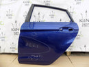 FORD FIESTA MK7 2008-2017 REAR LEFT DOOR PANEL BLUE *DAMAGE*