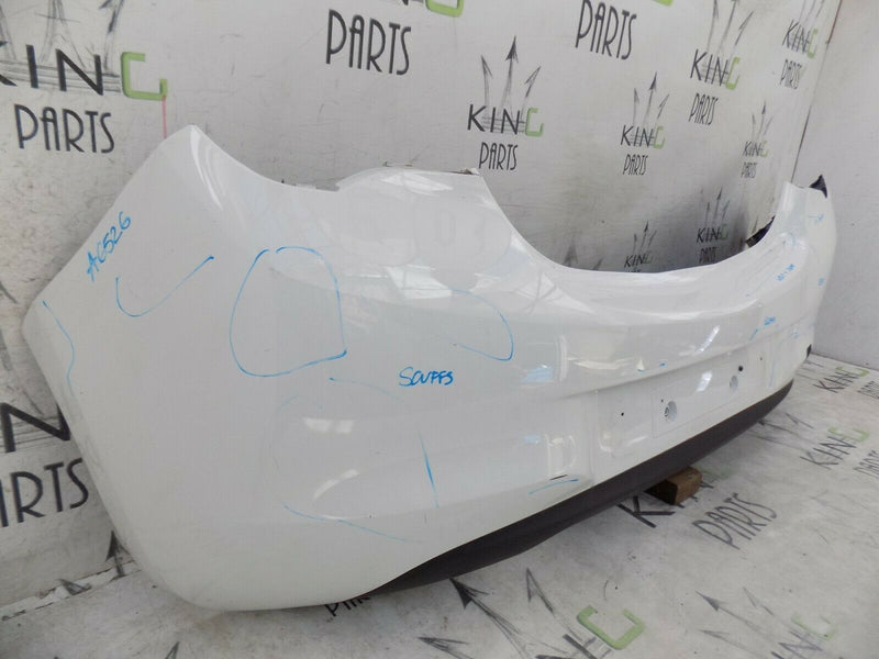 VAUXHALL CORSA E 2014-ON 5 DOOR REAR WHITE BUMPER GENUINE