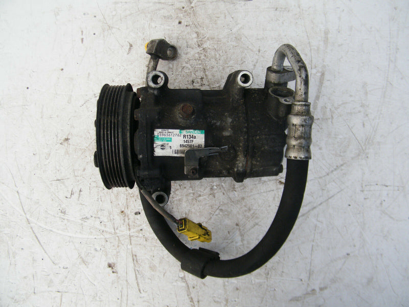 MINI COOPER S R56 R57 2006-13 GENUINE PUMP COMPRESSOR AIR CON 1457F & HOSE PIPE