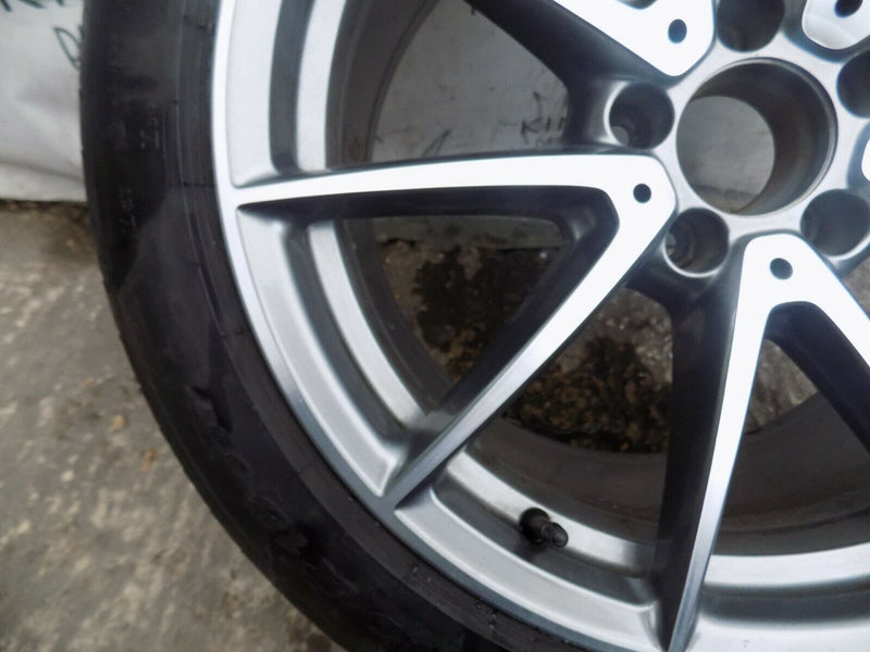 MERCEDES C CLASS AMG C63 2015-ON 18" FRONT ALLOY WHEEL 9JX18H2 A2054015700