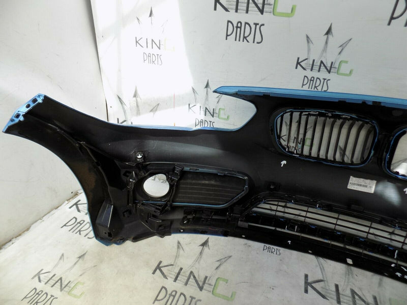 BMW 1 F20 FACELIFT 2015-ON BLUE FRONT BUMPER GENUINE 871041568