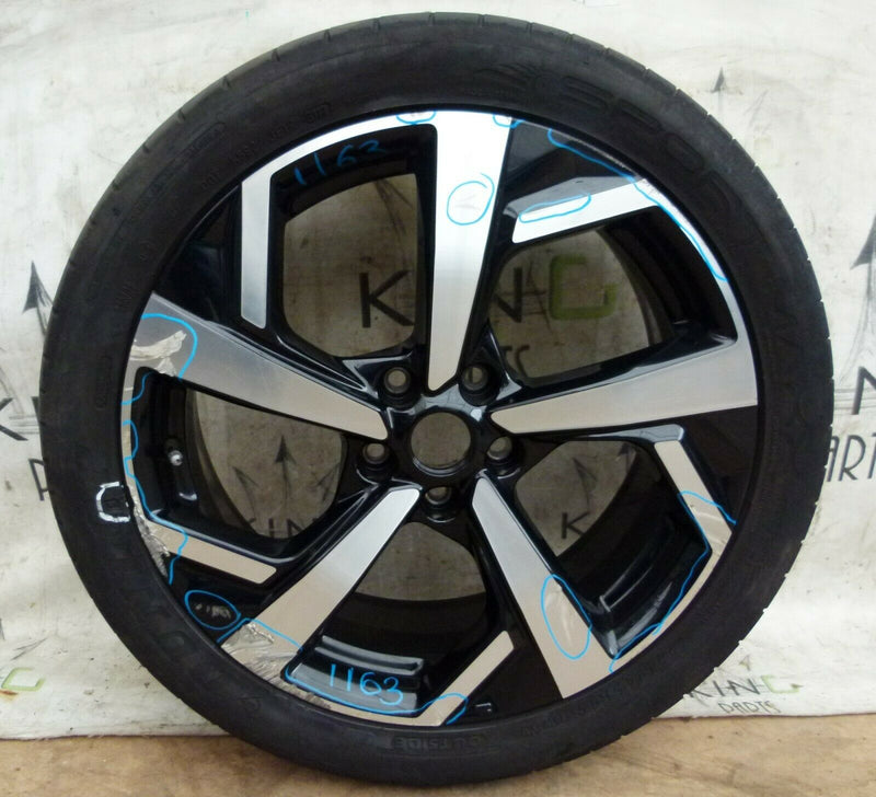NISSAN QASHQAI 2020> ALLOY WHEEL 19" 7JX19H2 ET40 N88901-7 TYRE 225/45 R19