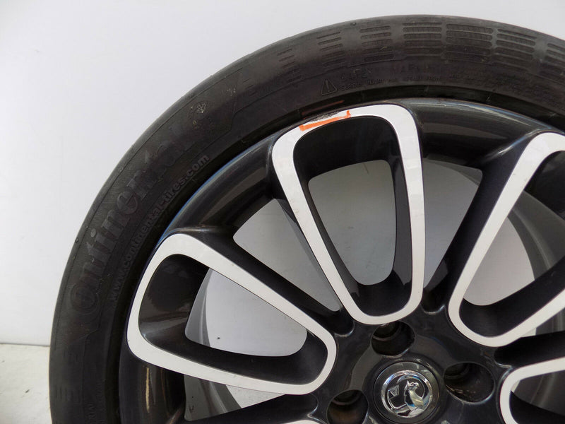 VAUXHALL ADAM GENUINE 17" ALLOY WHEEL RONAL 7Jx17 IS44 ET44 GREY RIM R17