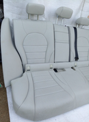 MERCEDES C CLASS W205 SALOON 2014-2021 REAR LEATHER SEATS BENCH  #