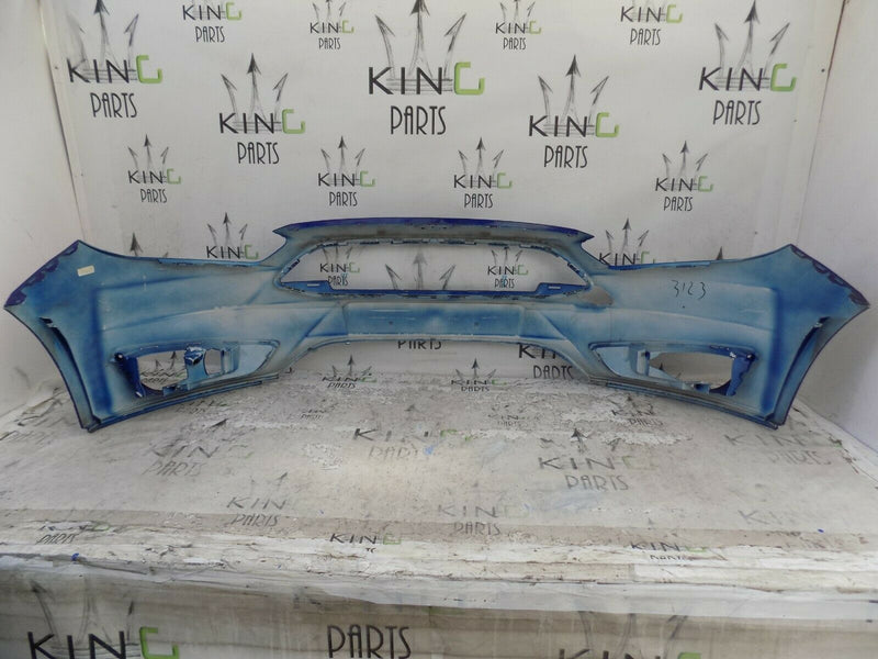 FORD FOCUS III MK3 2015-ON FACELIFT BLUE FRONT BUMPER GENUINE F1EB-17757-A