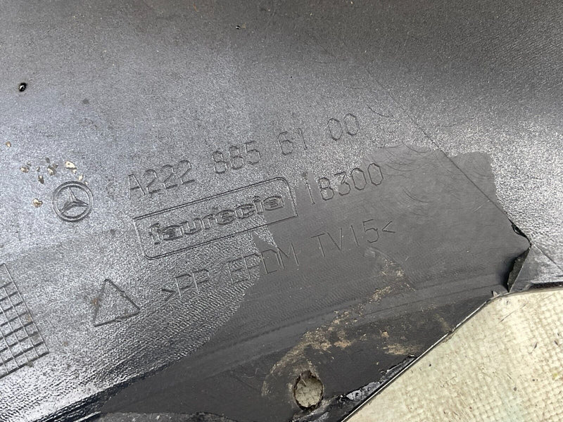 MERCEDES S-CLASS W222 2017-2021 FACELIFT AMG FRONT BUMPER A2228856100