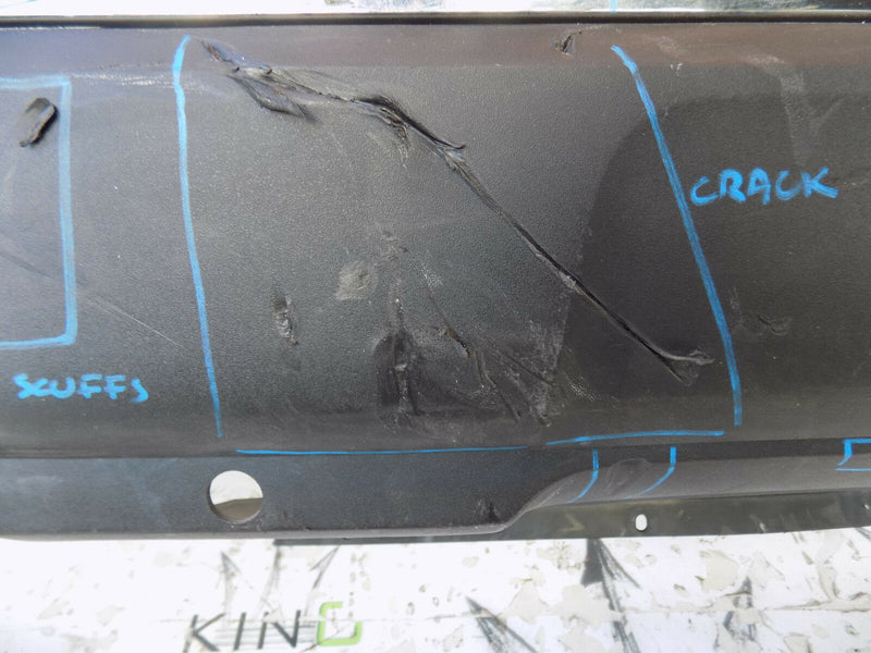 PEUGEOT 3008 II GT LINE 2017 BLACK REAR BUMPER GENUINE  9811865077