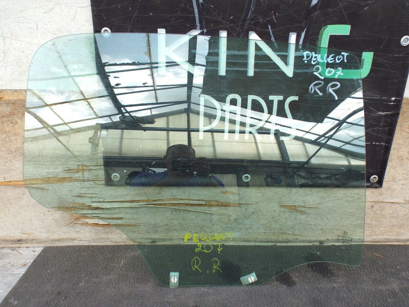 Peugeot 207 2006-2012 Rear Door Window Glass Right Driver Side O/S