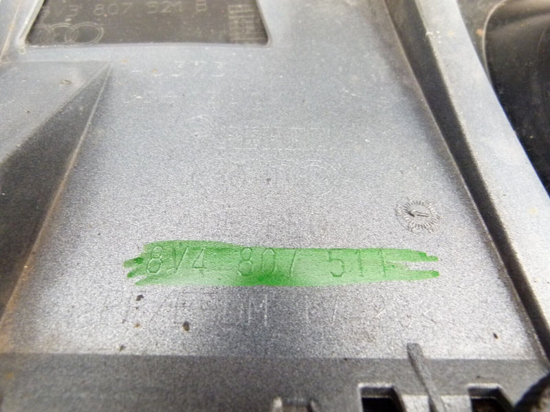 AUDI A3 8V S-LINE LCI SPORTBACK 2017-18 REAR BUMPER PDC GENUINE 8V4807511 AA0121