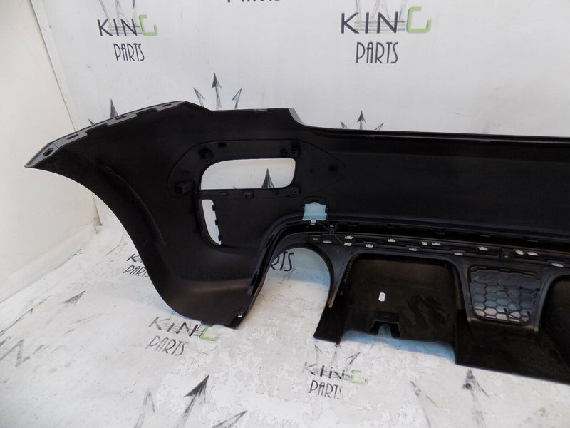 FIAT 500 ABARTH 595 FACELIFT 2016-ON GREY REAR BUMPER GENUINE 735633081
