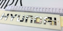 HYUNDAI i30 TUCSON LETTERING REAR BADGE CHROME EMBLEM BOOT LID TRUNK 86335-H1020