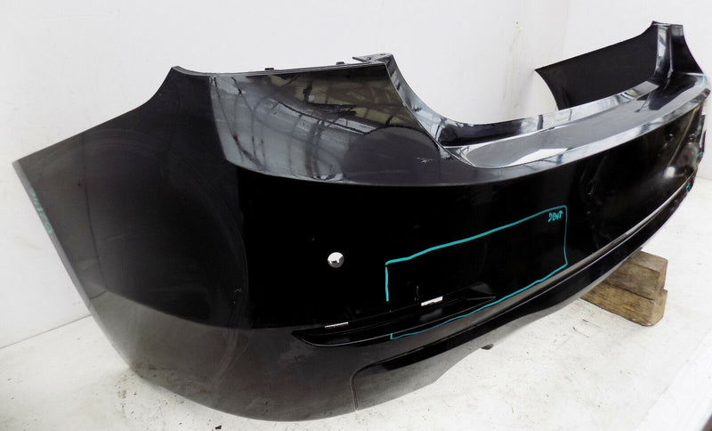 BMW 3 SERIES F30 2012 2013 2014 4ZYL SALOON BLACK REAR BUMPER 51127256930