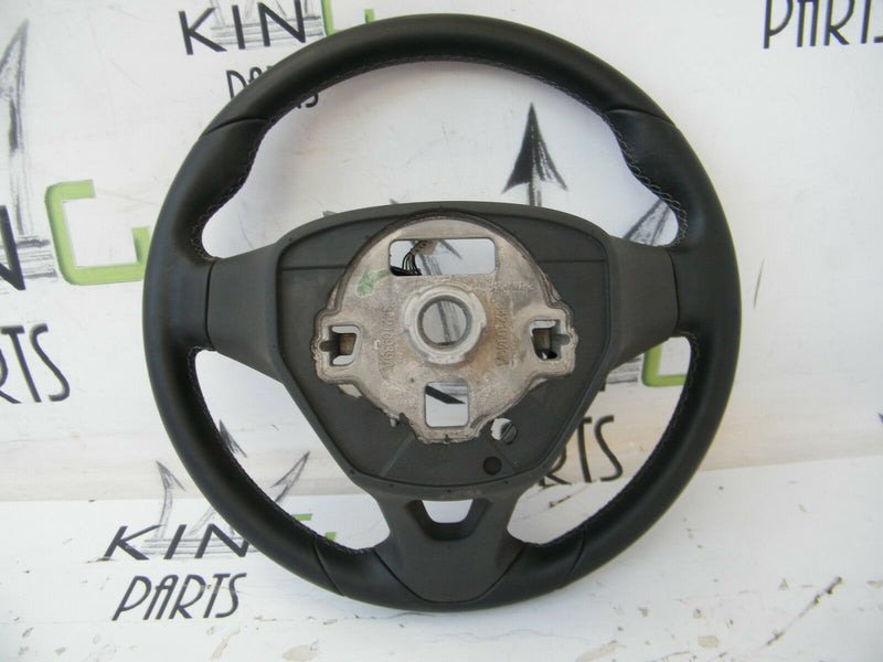 VAUXHALL CORSA E 2014-ON MULTIFUNCTION LEATHER STEERING WHEEL 453798480