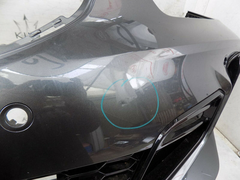 BMW 1 SERIES F40 M SPORT 2019-ON FRONT BUMPER GREY GRILL GENUINE 8070928