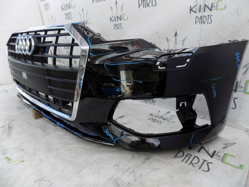 AUDI A6 4K0 C8 2019-ON BLACK FRONT BUMPER GENUINE 4K0853651