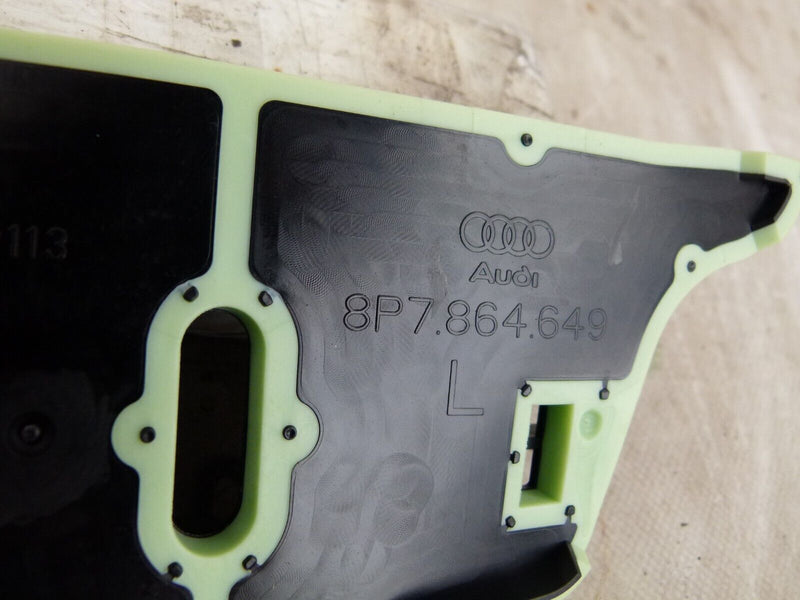 AUDI A3 8P CABRIO LCI LEFT B-PILLAR TOP PART 2008–13 GENUINE 8P7864649