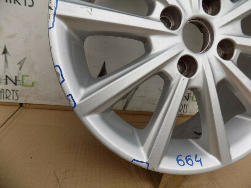 FORD FIESTA 16" INCH RIM ALLOY WHEEL 6.5J X16H2 ET47.5 SILVER H1BC-1007-B1A